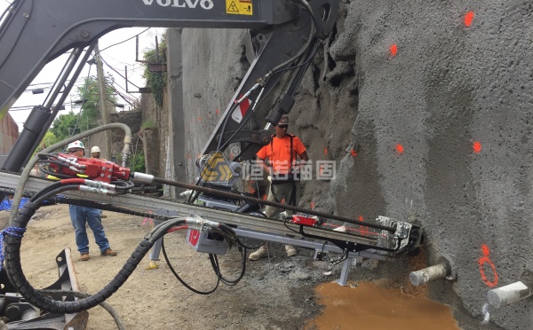 護(hù)坡錨桿施工工藝流程